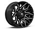 Fuel Wheels Twitch Glossy Black Milled 8-Lug Wheel; 22x10; -18mm Offset (03-09 RAM 2500)