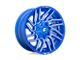 Fuel Wheels Typhoon Anodized Blue Milled 8-Lug Wheel; 20x9; 1mm Offset (03-09 RAM 2500)