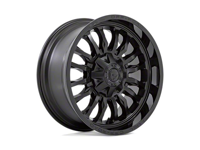 Fuel Wheels Arc Blackout 8-Lug Wheel; 20x9; 1mm Offset (03-09 RAM 3500 SRW)