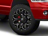 Fuel Wheels Assault Gloss Black Milled 8-Lug Wheel; 20x9; 20mm Offset (03-09 RAM 3500 SRW)
