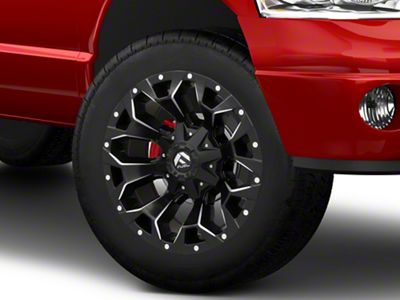 Fuel Wheels Assault Matte Black Milled 8-Lug Wheel; 22x10; -18mm Offset (03-09 RAM 3500 SRW)