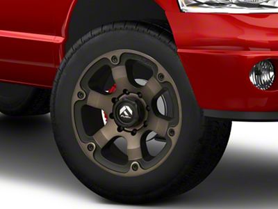 Fuel Wheels Beast Matte Black Double Dark Tint 8-Lug Wheel; 20x10; -18mm Offset (03-09 RAM 3500 SRW)