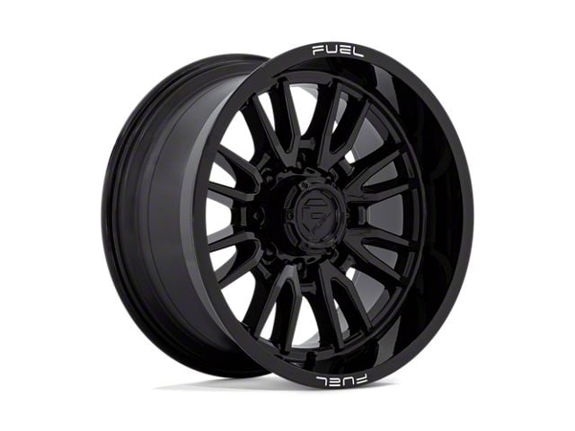 Fuel Wheels Clash Gloss Black 8-Lug Wheel; 20x10; -18mm Offset (03-09 RAM 3500 SRW)