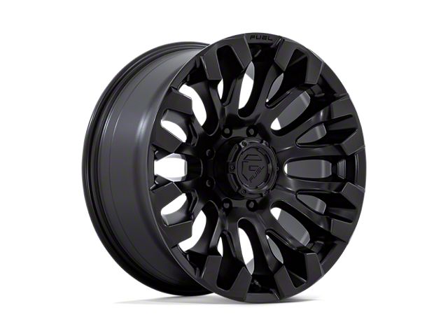 Fuel Wheels Quake Blackout 8-Lug Wheel; 20x9; 1mm Offset (03-09 RAM 3500 SRW)