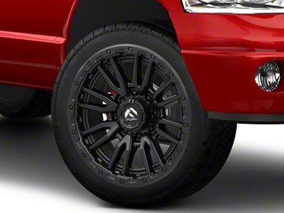 Fuel Wheels Rebel Matte Black 8-Lug Wheel; 22x10; -18mm Offset (03-09 RAM 3500 SRW)