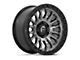 Fuel Wheels Rincon Matte Gunmetal with Matte Black Lip 8-Lug Wheel; 20x10; -18mm Offset (03-09 RAM 3500 SRW)