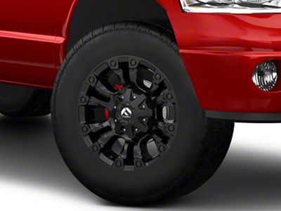 Fuel Wheels Vapor Matte Black 8-Lug Wheel; 18x9; -12mm Offset (03-09 RAM 3500 SRW)