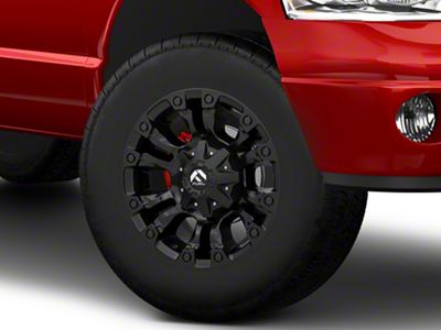 Fuel Wheels Vapor Matte Black 8-Lug Wheel; 18x9; 20mm Offset (03-09 RAM 3500 SRW)