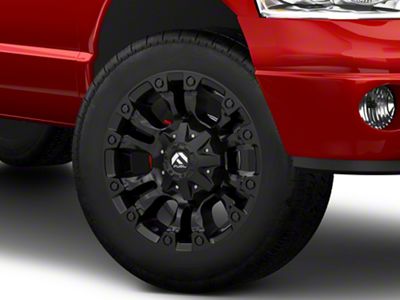 Fuel Wheels Vapor Matte Black 8-Lug Wheel; 20x10; -18mm Offset (03-09 RAM 3500 SRW)