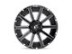 Fuel Wheels Contra Gloss Black Milled 6-Lug Wheel; 20x10; -18mm Offset (04-08 F-150)