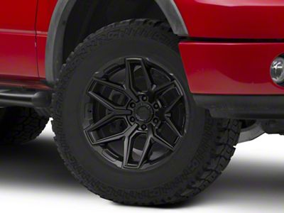 Fuel Wheels Flux Blackout 6-Lug Wheel; 18x9; 1mm Offset (04-08 F-150)