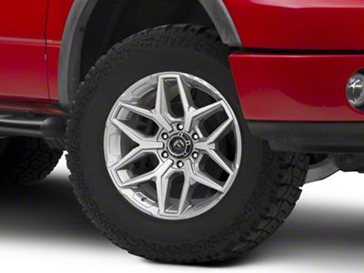 Fuel Wheels Flux Platinum 6-Lug Wheel; 18x9; 20mm Offset (04-08 F-150)