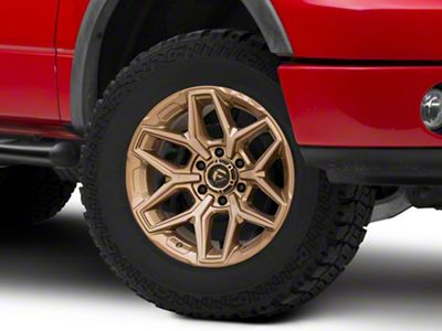 Fuel Wheels Flux Platinum Bronze 6-Lug Wheel; 18x9; 20mm Offset (04-08 F-150)