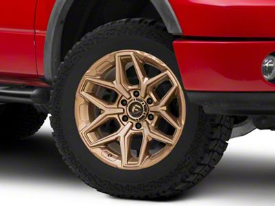 Fuel Wheels Flux Platinum Bronze 6-Lug Wheel; 20x9; 1mm Offset (04-08 F-150)