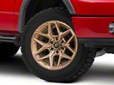 Fuel Wheels Flux Platinum Bronze 6-Lug Wheel; 20x9; 20mm Offset (04-08 F-150)