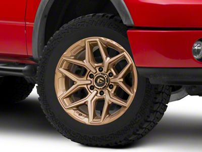 Fuel Wheels Flux Platinum Bronze 6-Lug Wheel; 20x9; 20mm Offset (04-08 F-150)