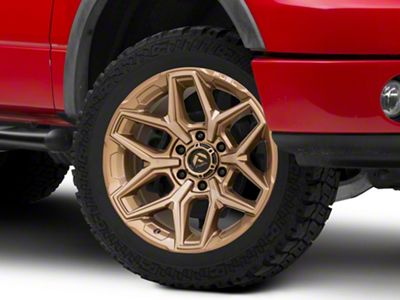 Fuel Wheels Flux Platinum Bronze 6-Lug Wheel; 22x10; -18mm Offset (04-08 F-150)