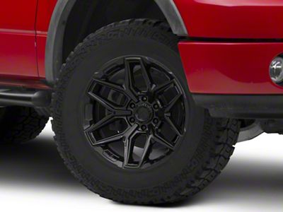 Fuel Wheels Fusion Forged Flux Gloss Black 6-Lug Wheel; 18x9; 20mm Offset (04-08 F-150)
