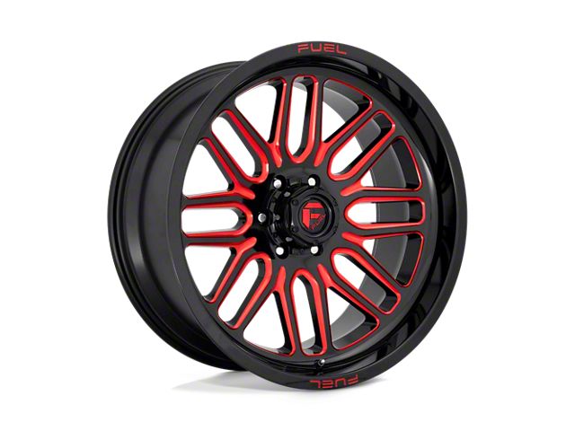 Fuel Wheels Ignite Gloss Black with Red Tinted Clear 6-Lug Wheel; 20x9; 19mm Offset (04-08 F-150)