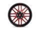 Fuel Wheels Ignite Gloss Black with Red Tinted Clear 6-Lug Wheel; 20x9; 19mm Offset (04-08 F-150)