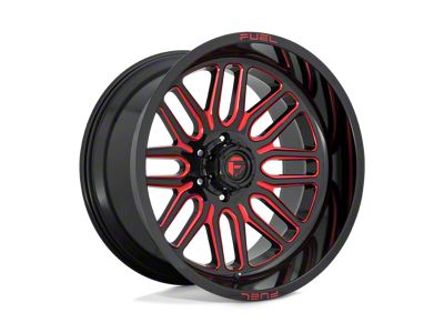 Fuel Wheels Ignite Gloss Black with Red Tinted Clear 6-Lug Wheel; 22x12; -43mm Offset (04-08 F-150)