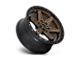 Fuel Wheels Kicker Matte Bronze with Black Bead Ring 6-Lug Wheel; 20x9; 20mm Offset (04-08 F-150)
