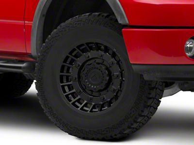 Fuel Wheels Militia Matte Black 6-Lug Wheel; 17x9; 1mm Offset (04-08 F-150)