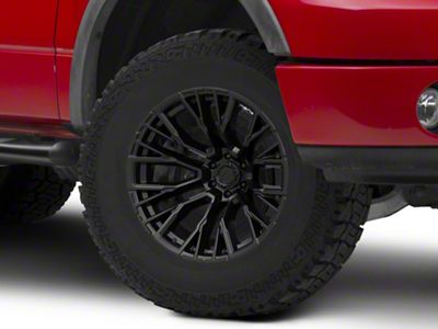 Fuel Wheels Rebar Blackout 6-Lug Wheel; 17x9; 1mm Offset (04-08 F-150)