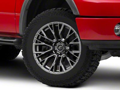Fuel Wheels Rebar Matte Gunmetal 6-Lug Wheel; 20x9; 1mm Offset (04-08 F-150)