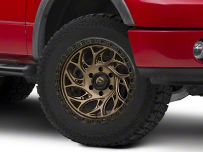Fuel Wheels Runner OR Bronze with Black Ring 6-Lug Wheel; 20x9; 1mm Offset (04-08 F-150)