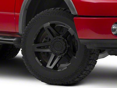 Fuel Wheels SFJ Matte Black 6-Lug Wheel; 20x9; 1mm Offset (04-08 F-150)