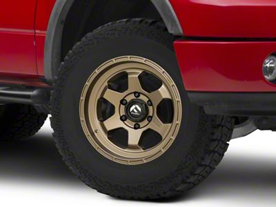 Fuel Wheels Shok Matte Bronze 6-Lug Wheel; 17x9; 1mm Offset (04-08 F-150)