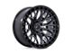 Fuel Wheels Sigma Matte Gunmetal with Matte Black Lip 6-Lug Wheel; 20x9; 1mm (04-08 F-150)