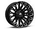 Fuel Wheels Strike Gloss Black Milled 6-Lug Wheel; 22x12; -44mm Offset (04-08 F-150)