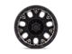 Fuel Wheels Traction Matte Black with Double Dark Tint 6-Lug Wheel; 17x9; 1mm Offset (04-08 F-150)