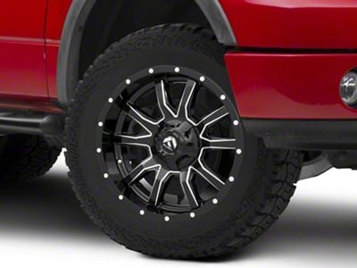 Fuel Wheels Vandal Gloss Black Milled 6-Lug Wheel; 20x9; 19mm Offset (04-08 F-150)