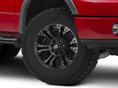 Fuel Wheels Vapor Matte Black Double Dark Tint 6-Lug Wheel; 17x10; -18mm Offset (04-08 F-150)