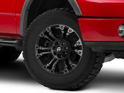 Fuel Wheels Vapor Matte Black Double Dark Tint 6-Lug Wheel; 18x9; 1mm Offset (04-08 F-150)