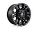Fuel Wheels Vapor Matte Black 6-Lug Wheel; 22x12; -44mm Offset (04-08 F-150)