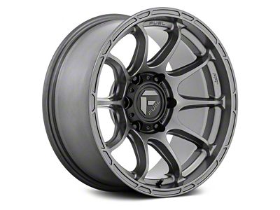 Fuel Wheels Variant Matte Gunmetal 6-Lug Wheel; 20x9; 1mm Offset (04-08 F-150)