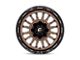 Fuel Wheels Arc Platinum Bronze with Black Lip 6-Lug Wheel; 20x10; -18mm Offset (07-13 Sierra 1500)