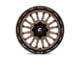 Fuel Wheels Arc Platinum Bronze with Black Lip 6-Lug Wheel; 22x10; -18mm Offset (07-13 Sierra 1500)