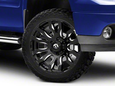 Fuel Wheels Blitz Gloss Black Milled 6-Lug Wheel; 22x12; -44mm Offset (07-13 Sierra 1500)