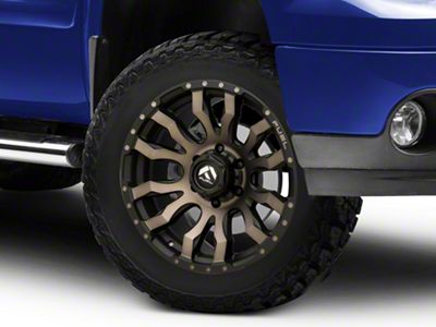 Fuel Wheels Blitz Matte Black Double Dark Tint 6-Lug Wheel; 20x10; -18mm Offset (07-13 Sierra 1500)