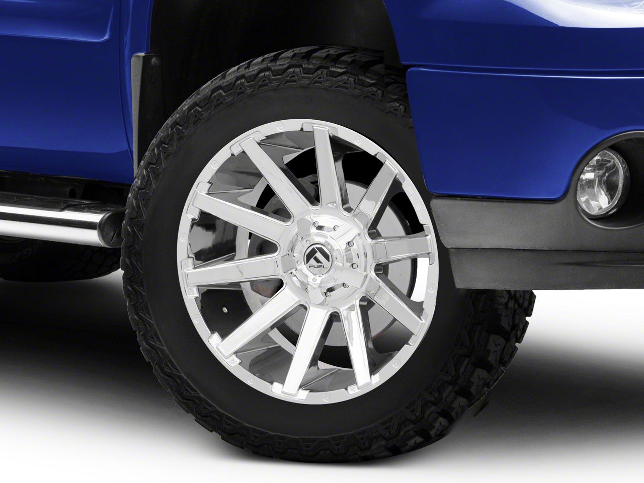 Fuel Wheels Sierra 1500 Contra Chrome 6-Lug Wheel; 20x9; 19mm Offset ...