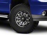 Fuel Wheels Covert Matte Gunmetal with Black Bead Ring 6-Lug Wheel; 17x8.5; 14mm Offset (07-13 Sierra 1500)
