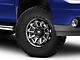 Fuel Wheels Covert Matte Gunmetal with Black Bead Ring 6-Lug Wheel; 18x9; 1mm Offset (07-13 Sierra 1500)