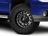 Fuel Wheels Crush Gloss Machined Double Dark Tint 6-Lug Wheel; 18x9; 1mm Offset (07-13 Sierra 1500)
