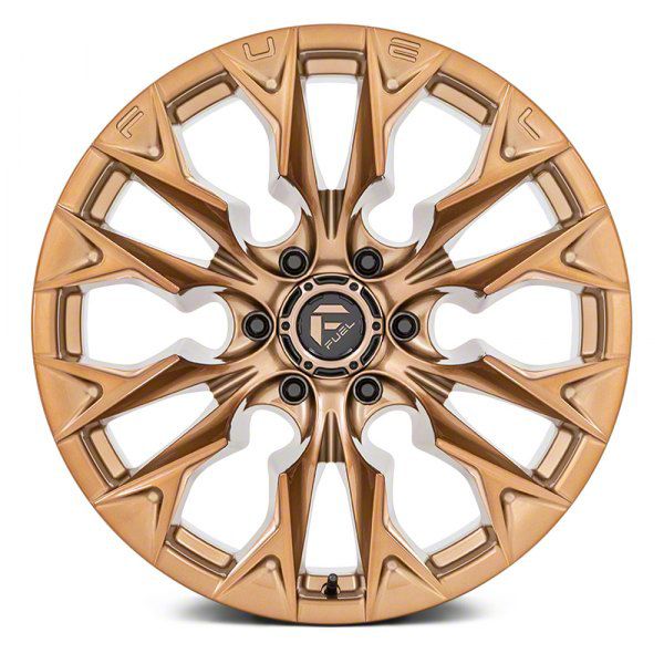 Fuel Wheels Sierra 1500 Flame Platinum Bronze 6-Lug Wheel; 20x10  
