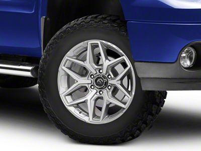 Fuel Wheels Flux Platinum 6-Lug Wheel; 18x9; 20mm Offset (07-13 Sierra 1500)